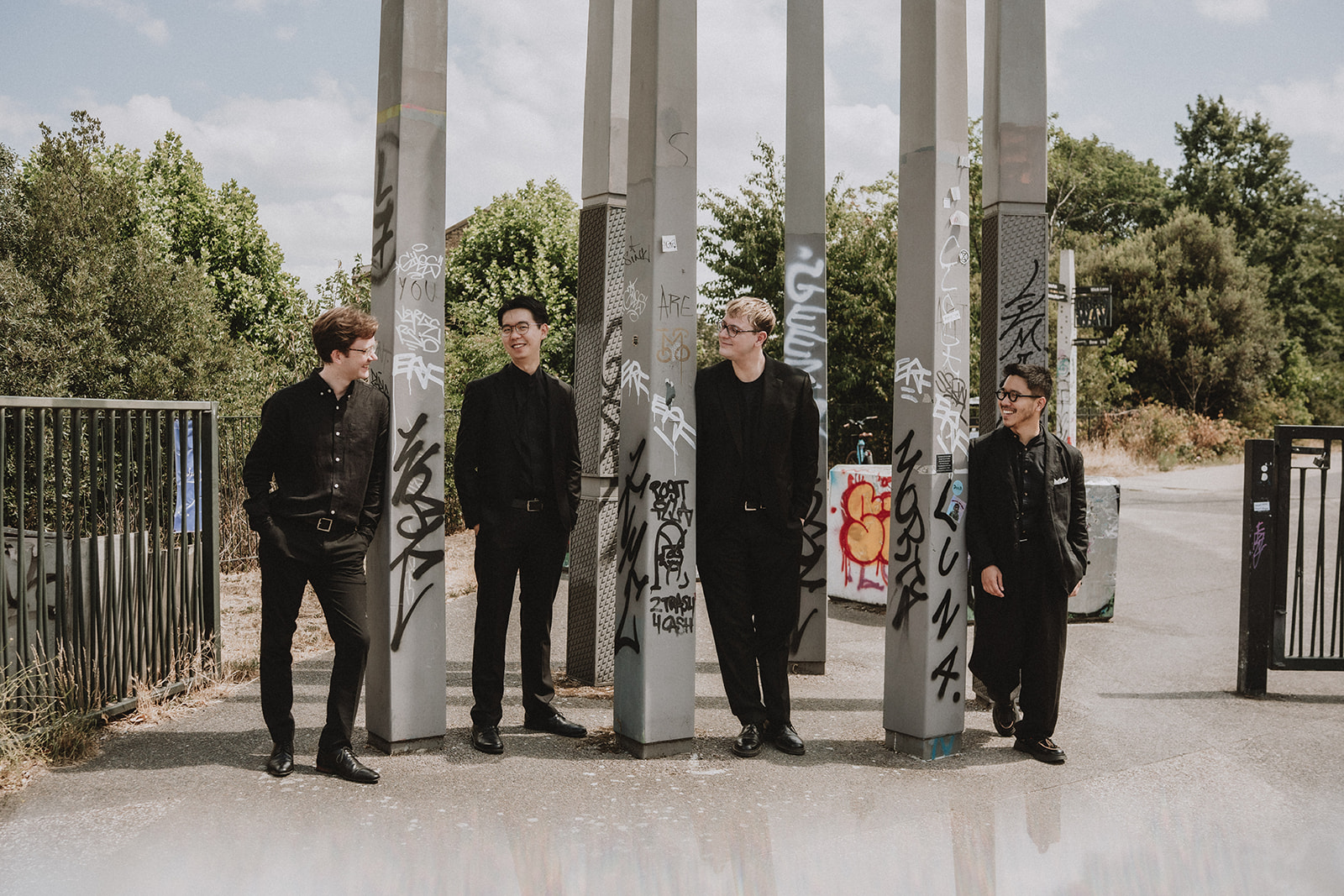 Les Acolytes ensemble photograph